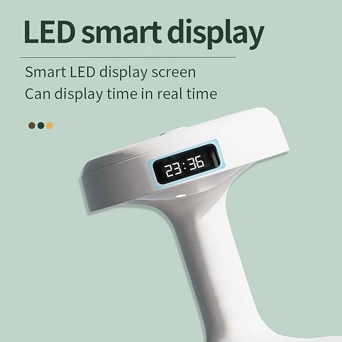 EQUINOX 2025 Floating Anti-Gravity Humidifier | Smart Cool-Mist Lamp with LED Clock (800ml)