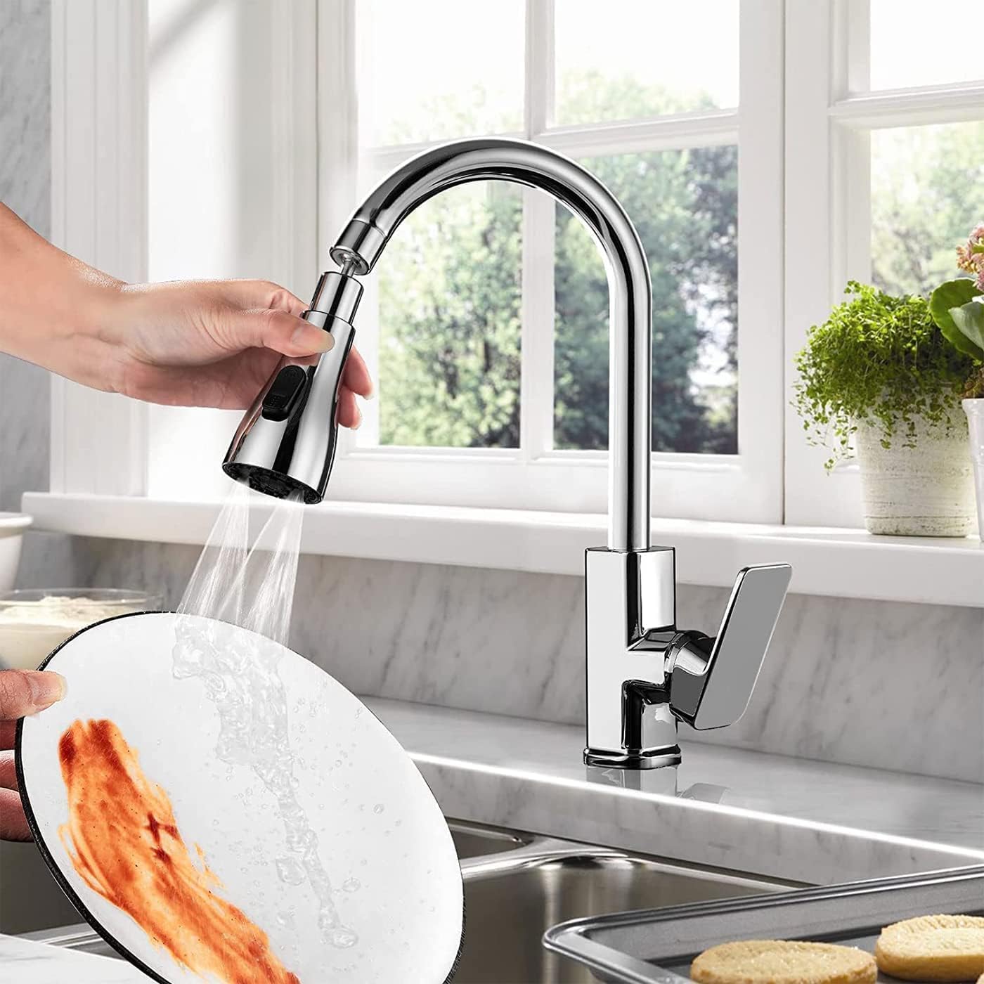 3 modes kitchen sink faucet