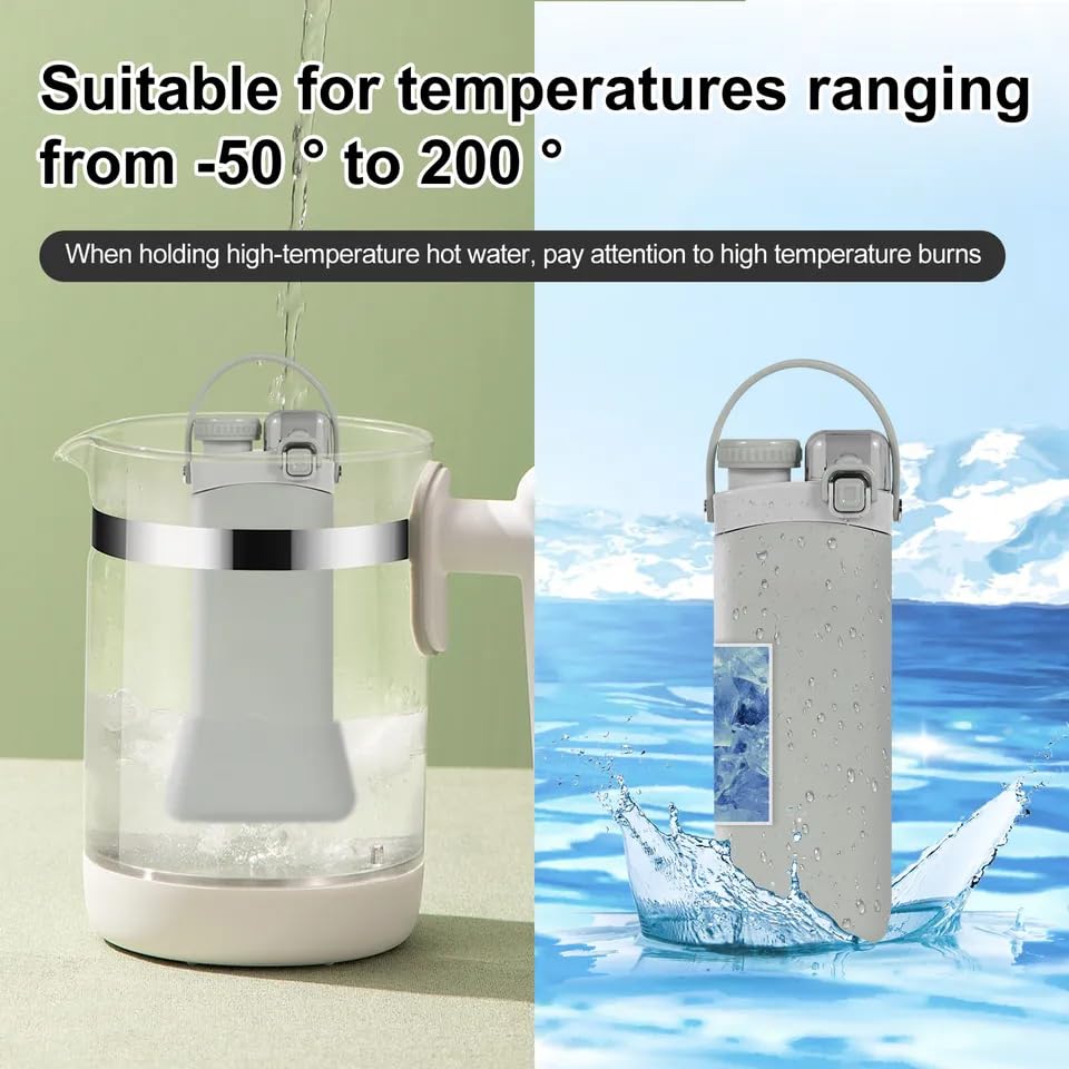 EQUINOX INDIA'S Collapsible Silicone Water Bottle - 600 ml Folding With Straw and Hook - Portable for Hiking, Camping, Sports, Road Trips, Outdoor