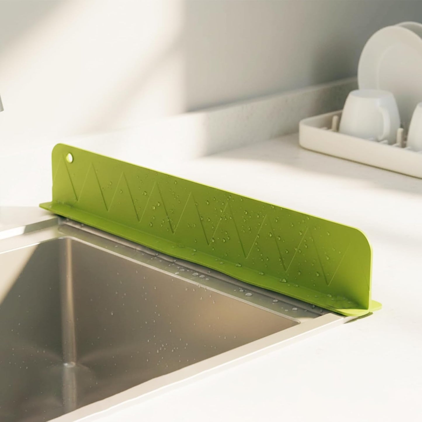 EQUINOX 50CM Silicone Sink Splash Guard with Suction