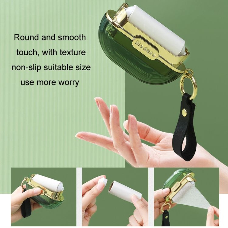 EQUINOX INDIA's Mini Double-sided Clothing Lint Remover Tear-off Roll Paper Dust-sticking Paper Travel Household Cloth Cleaner