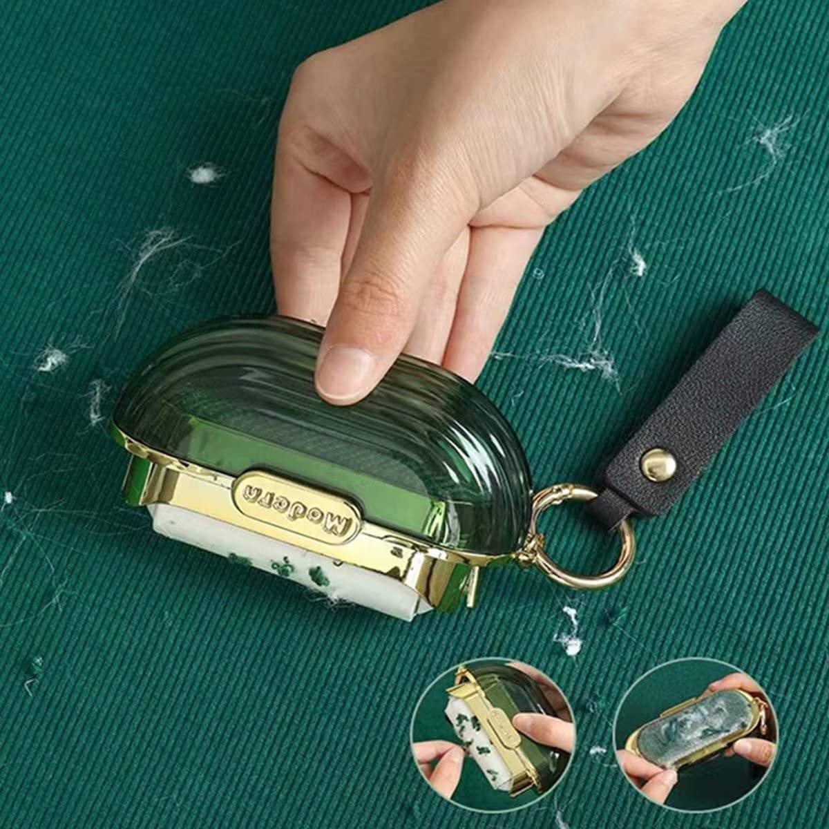 EQUINOX INDIA's Mini Double-sided Clothing Lint Remover Tear-off Roll Paper Dust-sticking Paper Travel Household Cloth Cleaner