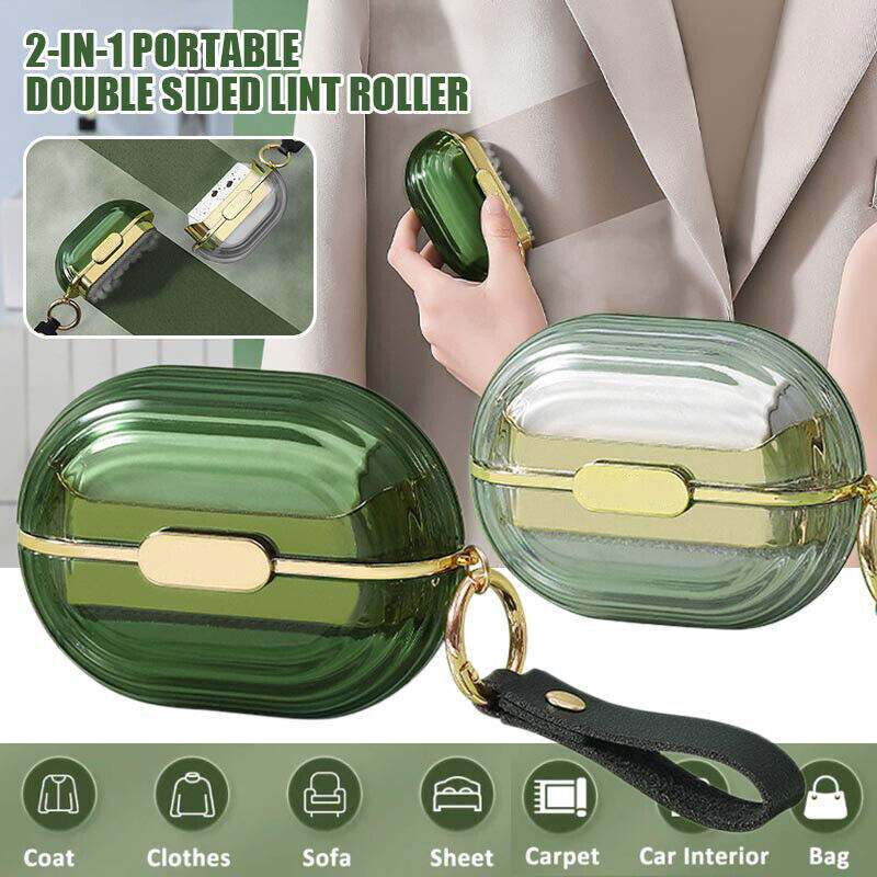 EQUINOX INDIA's Mini Double-sided Clothing Lint Remover Tear-off Roll Paper Dust-sticking Paper Travel Household Cloth Cleaner