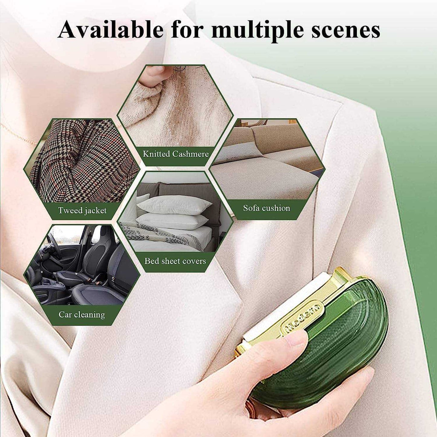 EQUINOX INDIA's Mini Double-sided Clothing Lint Remover Tear-off Roll Paper Dust-sticking Paper Travel Household Cloth Cleaner