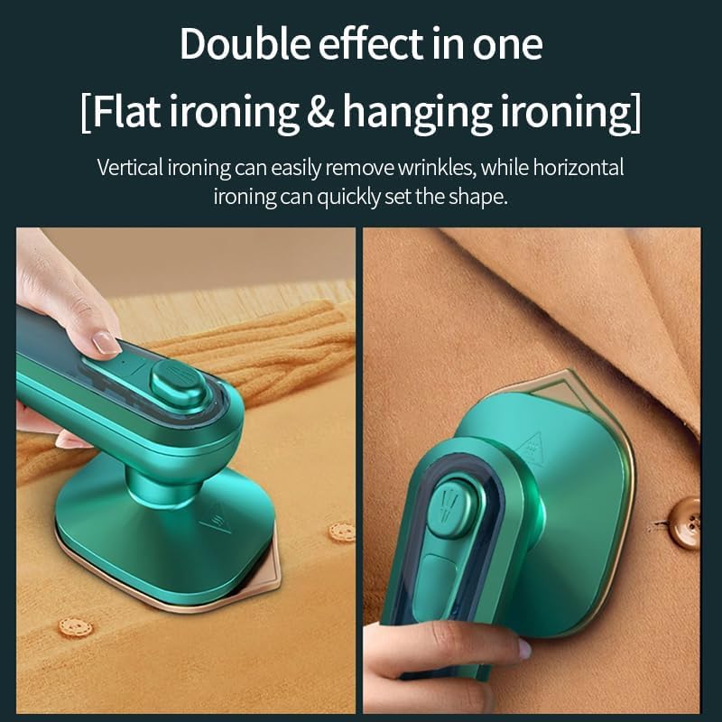 Portable Iron Travel Steamer for Clothes Mini Handheld Press Support Dry And Wet Ironing Small Size Irons Suitable for Outing & Home