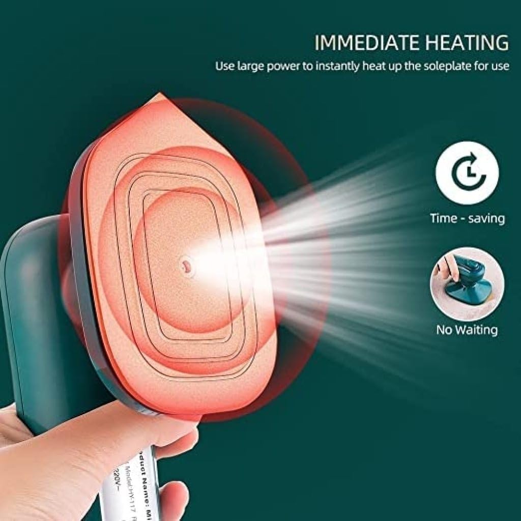 Portable Iron Travel Steamer for Clothes Mini Handheld Press Support Dry And Wet Ironing Small Size Irons Suitable for Outing & Home