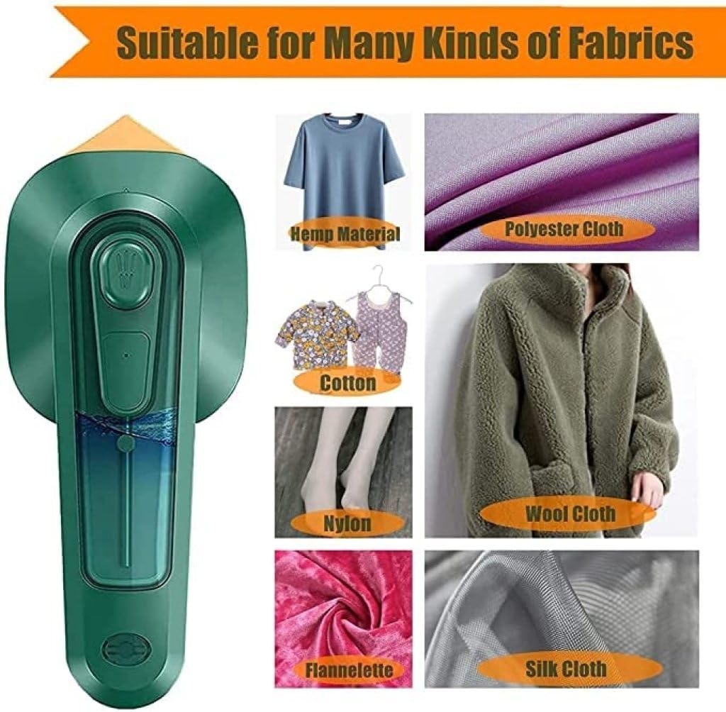 Portable Iron Travel Steamer for Clothes Mini Handheld Press Support Dry And Wet Ironing Small Size Irons Suitable for Outing & Home