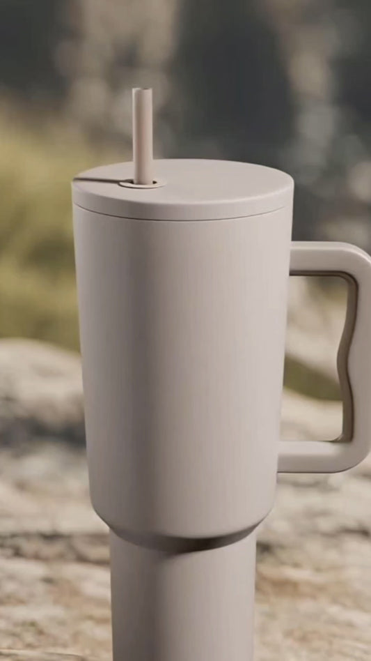 Stainless Steel Vacuum Insulated Tumbler With Lid 1200ml