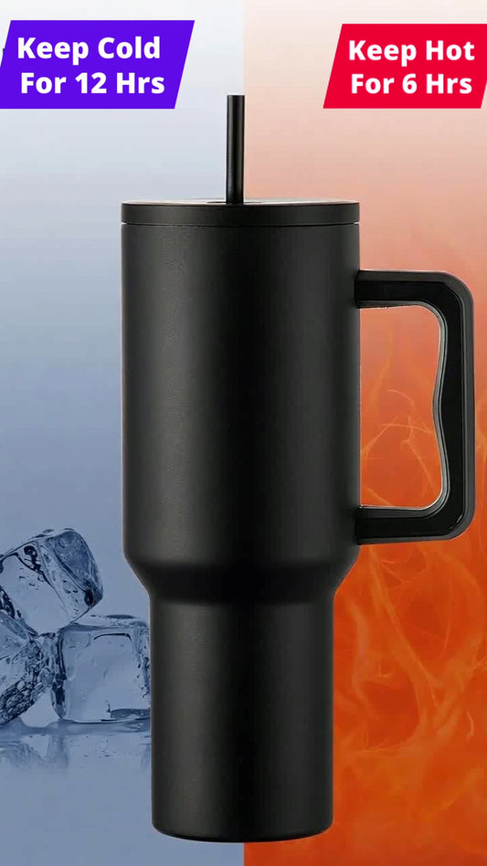 Stainless Steel Vacuum Insulated Tumbler With Lid 1200ml