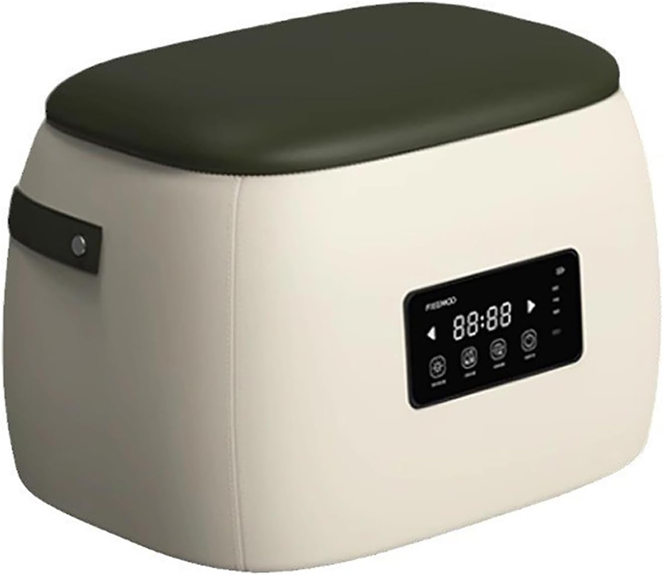 EQUINOX_INDIA Shoe Disinfection & Sanitization Box with Dual Ozone mode & UV Light + High Quality  Luxurious Leather Stool 2in1