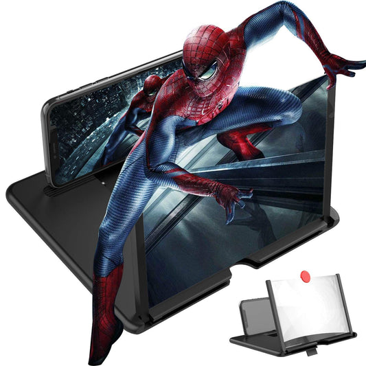 smartphone screen enlarger stand on desk