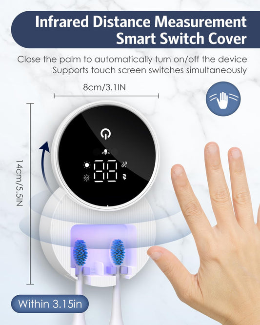🪥 EQUINOX INDIA Smart Sterilizing Toothbrush Holder