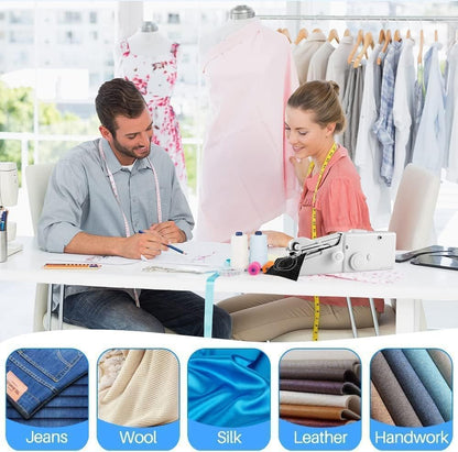 Equinox India Stitch Handheld Cordless Portable White Sewing Machine