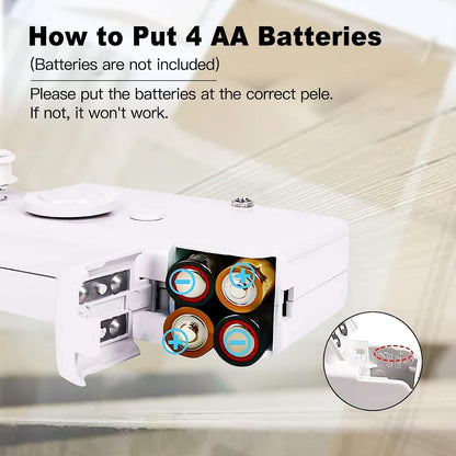 Equinox India Stitch Handheld Cordless Portable White Sewing Machine