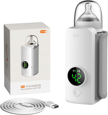 🍼 EQUINOX India MilkEase™ Portable Baby Bottle Warmer | 6000mAh Rechargeable | Smart Temperature Control & Leak-Proof Design