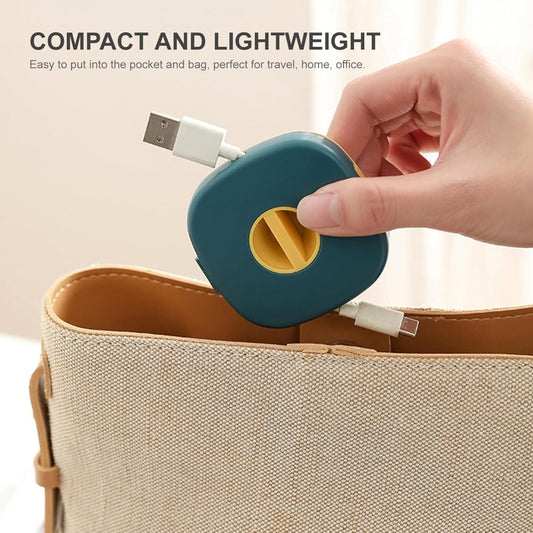 EQUINOX INDIA Cable Organizer with Phone Stand Multi-Purpose Wire Management Clips Portable Cord Holder for Charging Cables Earphones Headphones USB Data Cables Desktop Organizer Home Office Travel India