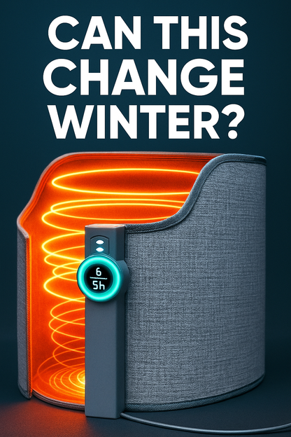 EQUINOX India ThermoWrap™ 720° Graphene Leg & Body Heater Mat | Smart Ambient Heated Mat for Home, Office & Pets (Foldable, 5 Modes, 160°F Rapid Warmth)