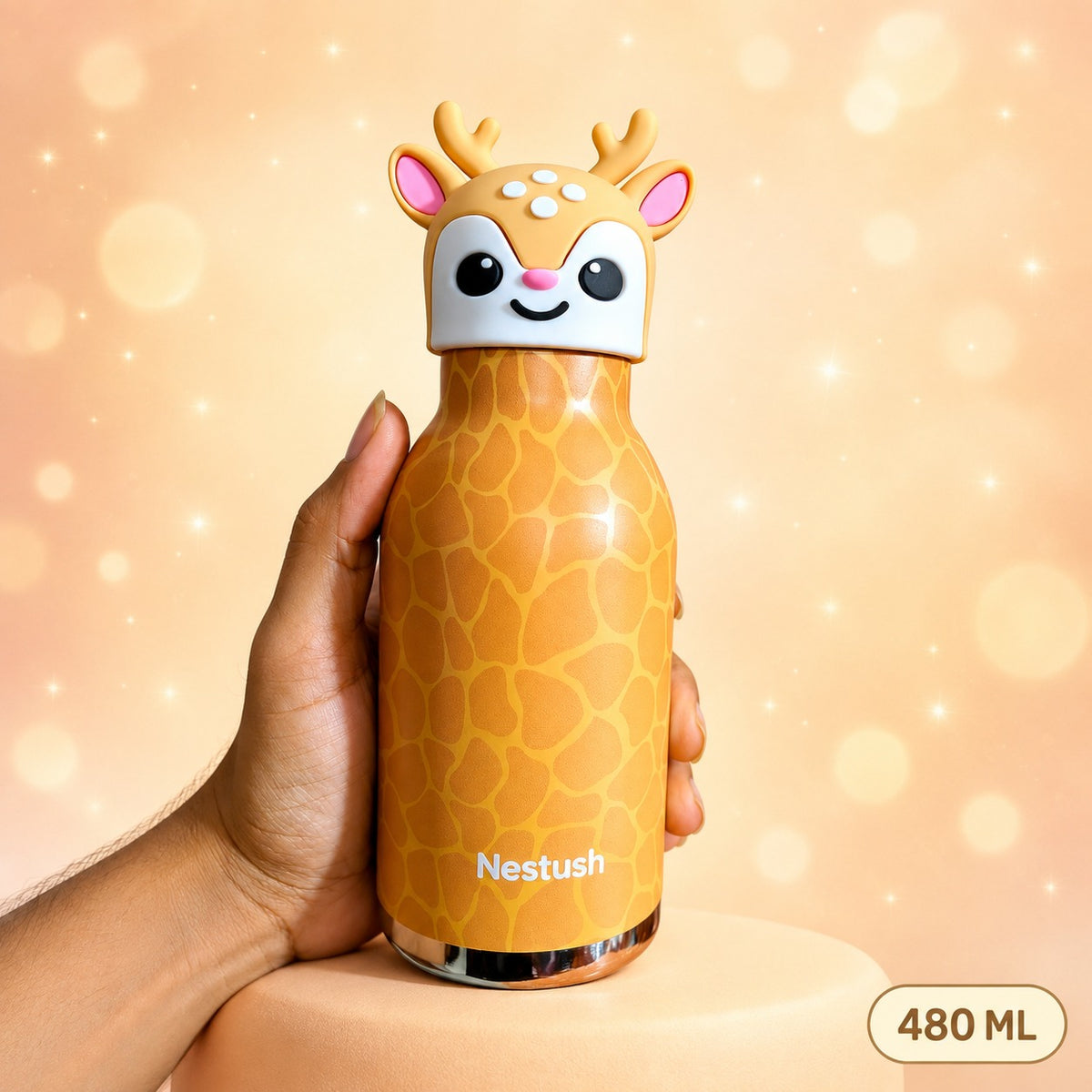 Equinox Buddy Sipper — Insulated Kids Water Bottle 480ml | Leak-Proof, BPA-Free