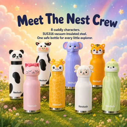 Equinox Buddy Sipper — Insulated Kids Water Bottle 480ml | Leak-Proof, BPA-Free