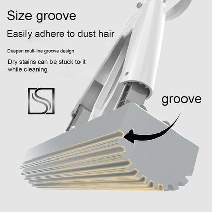 EQUINOX_INDIA Premium PVA Sponge Mop - Stainless Steel Butterfly Mop for Efficient Floor Cleaning