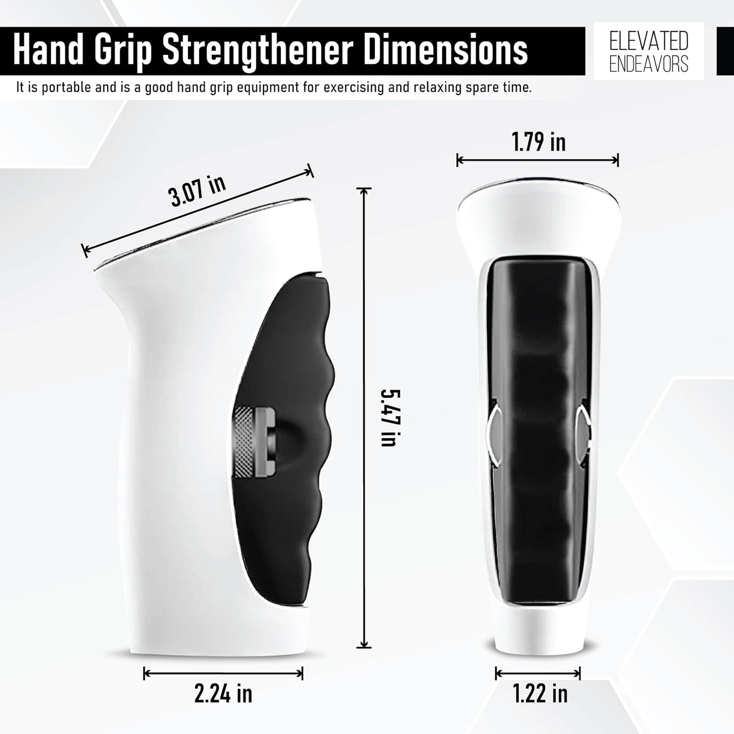 Digital Hand Gripper with Counter — Adjustable Resistance Grip Strengthener for Gym & Rehab