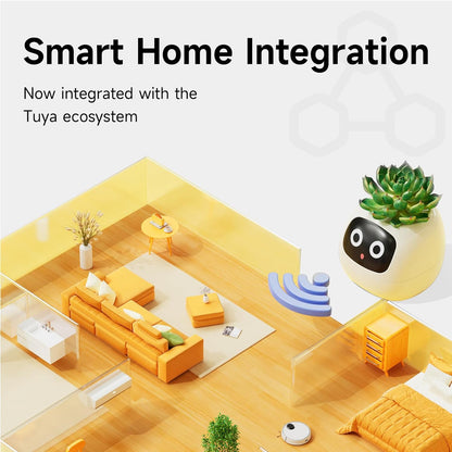 IVY Smart Plant Robot Flower Pot — Automatic Watering, App Control & AI Plant Care