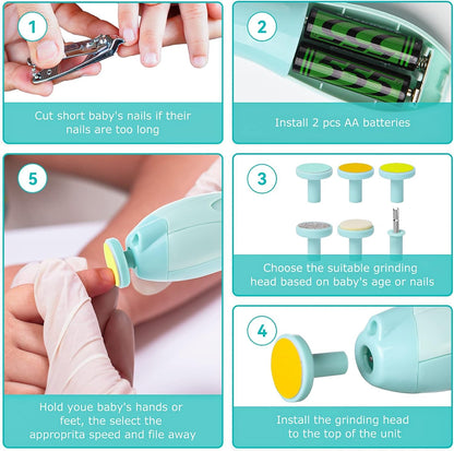 🍼 EQUINOX Baby Nail Trimmer Set