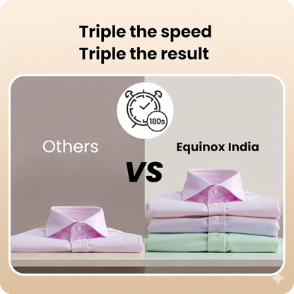 Vacuum Steamer Iron with AirIron™ Technology | Ultra-Fast Wrinkle Removal | Dual Modes | Smart Temperature Control | Instant Dry Finish