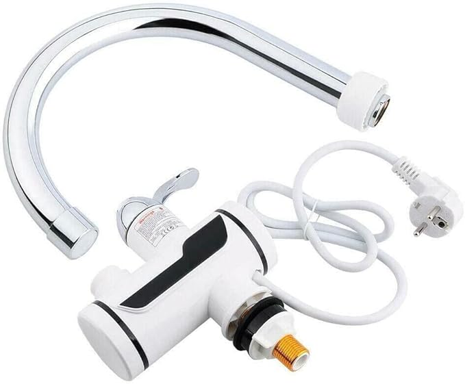 💧 EQUINOX INDIA Instant Electric Heating Water Faucet | 3000W Smart LED Tap with 3s Fast Heating & 360° Rotation