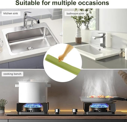EQUINOX 50CM Silicone Sink Splash Guard with Suction