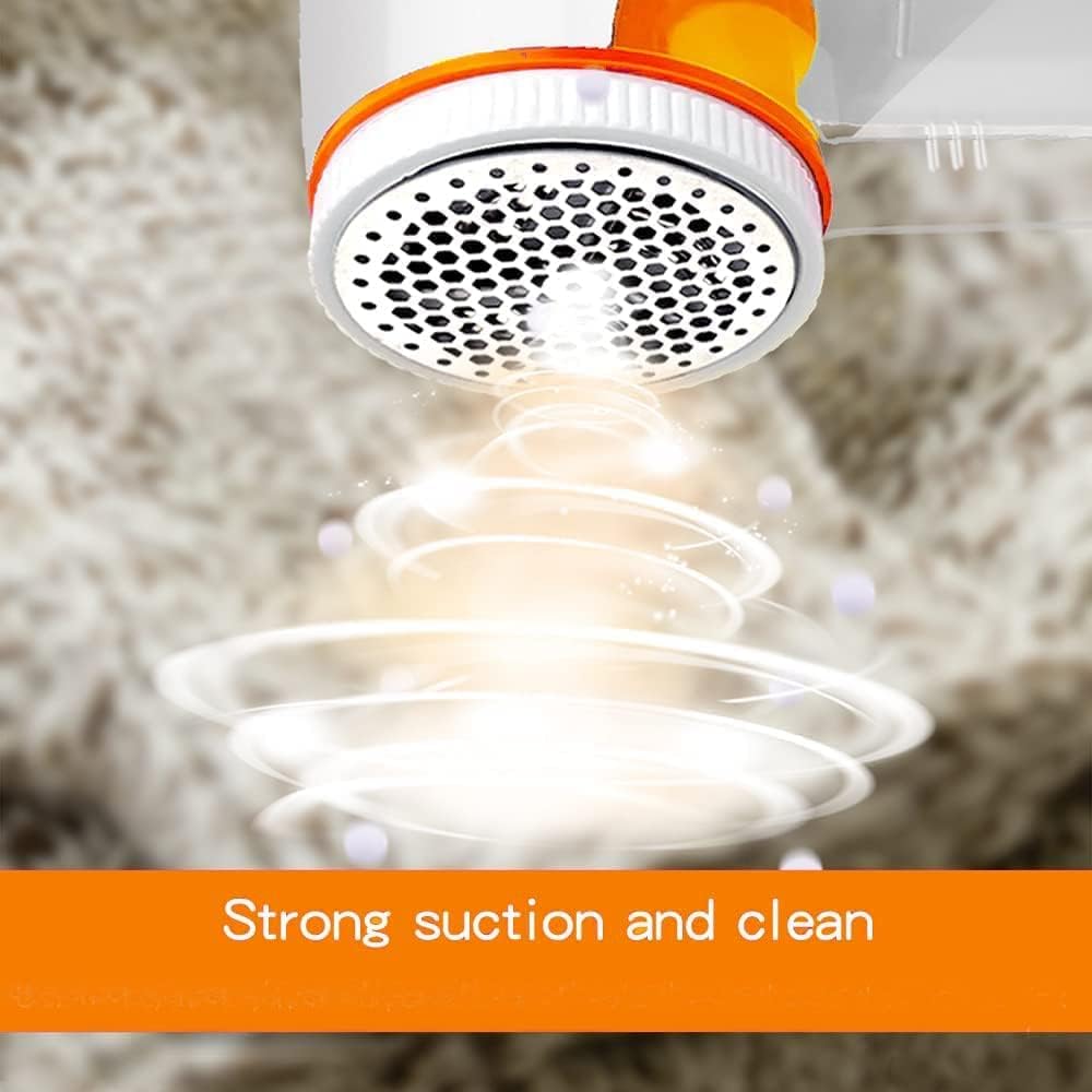lint remover machine removing fuzz from wool sweater