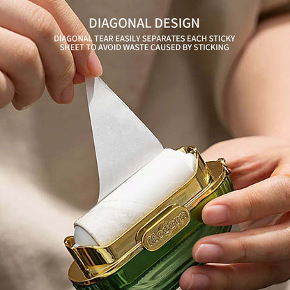 EQUINOX INDIA's Mini Double-sided Clothing Lint Remover Tear-off Roll Paper Dust-sticking Paper Travel Household Cloth Cleaner