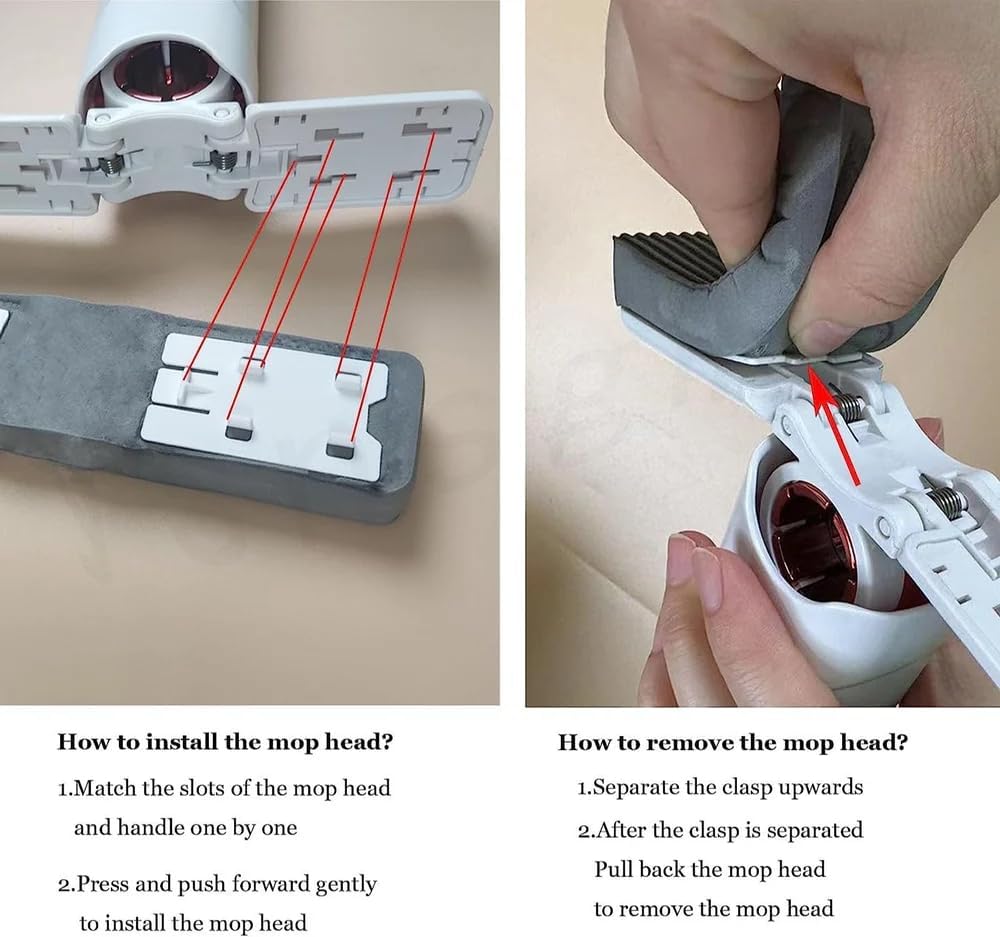 Portable Mini Mop Home & Kitchen Cleaning Tools (Premium Quality)