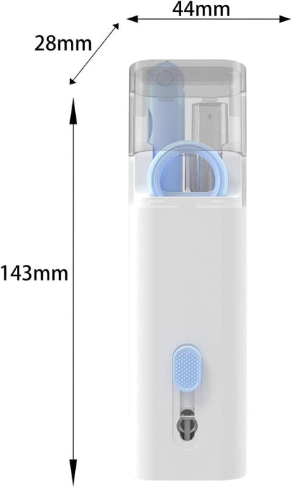 7-in-1 Electronic Cleaning Kit — Earbud Cleaner, Keyboard Brush, Screen Cleaning Pad, Port Cleaning Pen & Keycap Puller | Multi-Device Dust Removal Tool