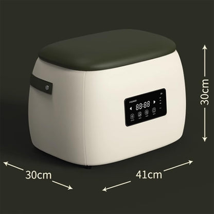 EQUINOX_INDIA Shoe Disinfection & Sanitization Box with Dual Ozone mode & UV Light + High Quality  Luxurious Leather Stool 2in1