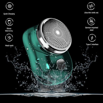 ⚡ EQUINOX India BladePro™ Mini Electric Shaver | Ultra-Portable Waterproof Turbo Shaving Machine for Men