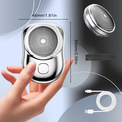 ⚡ EQUINOX India BladePro™ Mini Electric Shaver | Ultra-Portable Waterproof Turbo Shaving Machine for Men