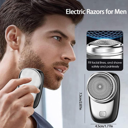 ⚡ EQUINOX India BladePro™ Mini Electric Shaver | Ultra-Portable Waterproof Turbo Shaving Machine for Men