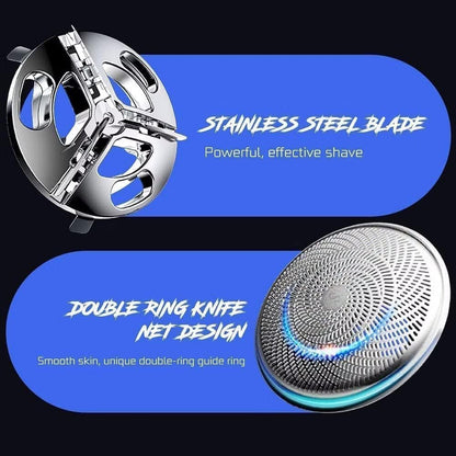 ⚡ EQUINOX India BladePro™ Mini Electric Shaver | Ultra-Portable Waterproof Turbo Shaving Machine for Men