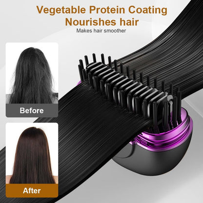 ⚡ EQUINOX India IonicPro™ Mini Cordless Hair Straightening Comb | Portable Salon-Style Smoothing Brush