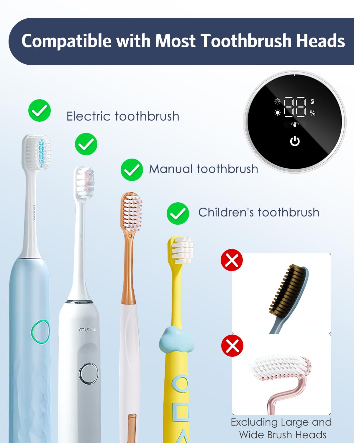 🪥 EQUINOX INDIA Smart Sterilizing Toothbrush Holder