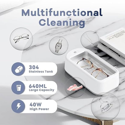 Mini Ultrasonic Jewellery Cleaner Machine